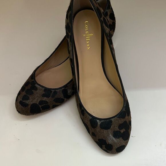 Cole Haan Calf Hair Ballet Flats - Picture 2 of 8